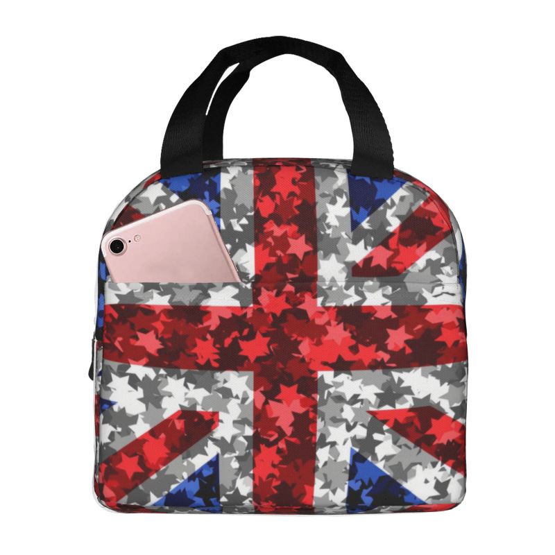 Women Bags Uk - Izolowana torba na lunch z flagą