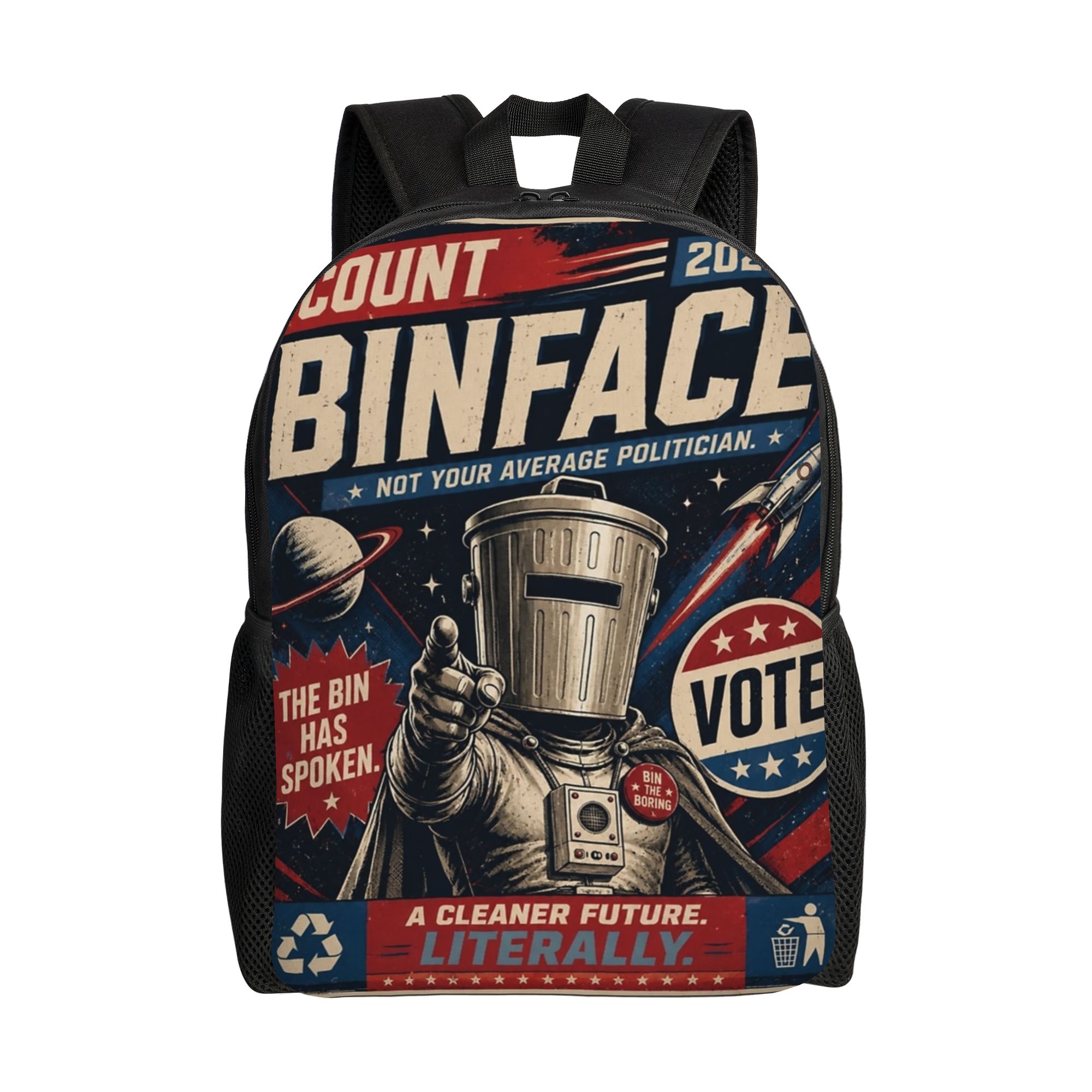 Women Bags Uk - Plecak Count Binface Vote Binface UK