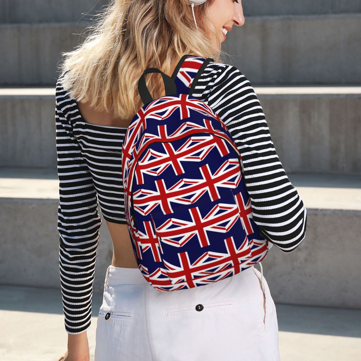 Women Bags Uk Sale - Plecak z flagą Union Jack Wielkiej