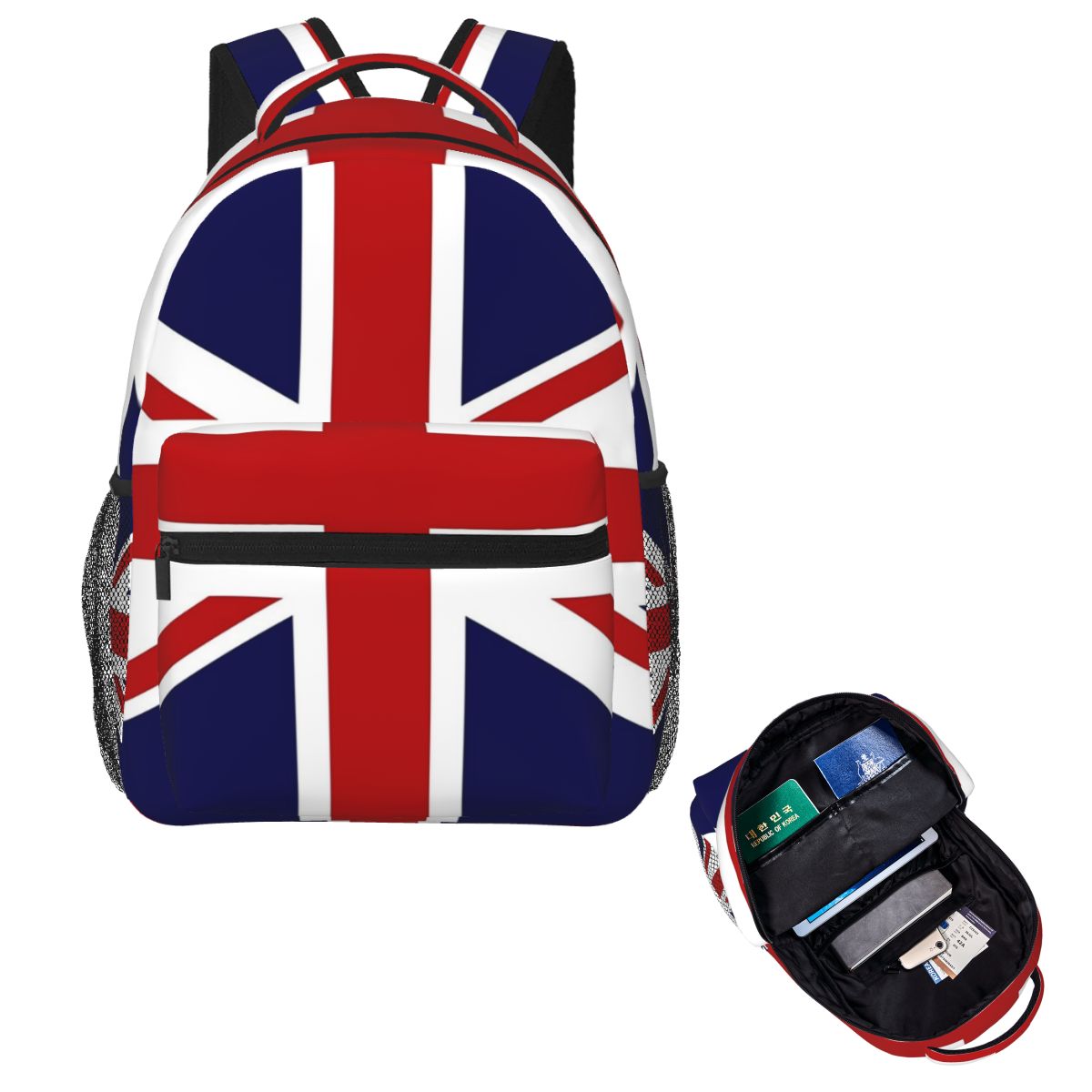 Women Bags Uk Sale - Plecak z flagą Union Jack UK,