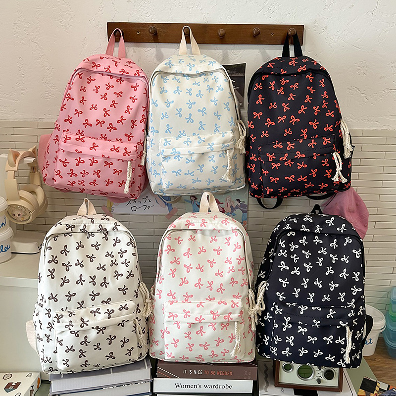 Damski plecak nylonowy w kwiat – Women Bags Large recenzja i cena