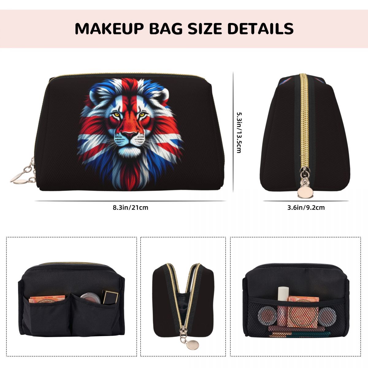 Kosmetyczka damska z motywem U – Women Bags Uk recenzja i cena