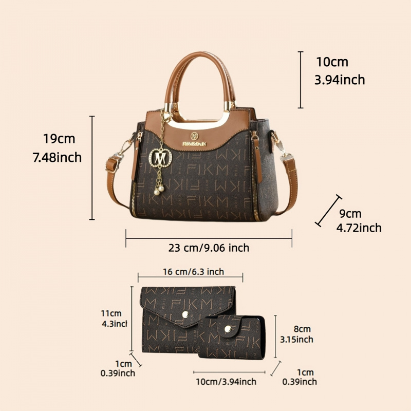 3-częściowy zestaw torebek z n – Women Bags Large recenzja i cena