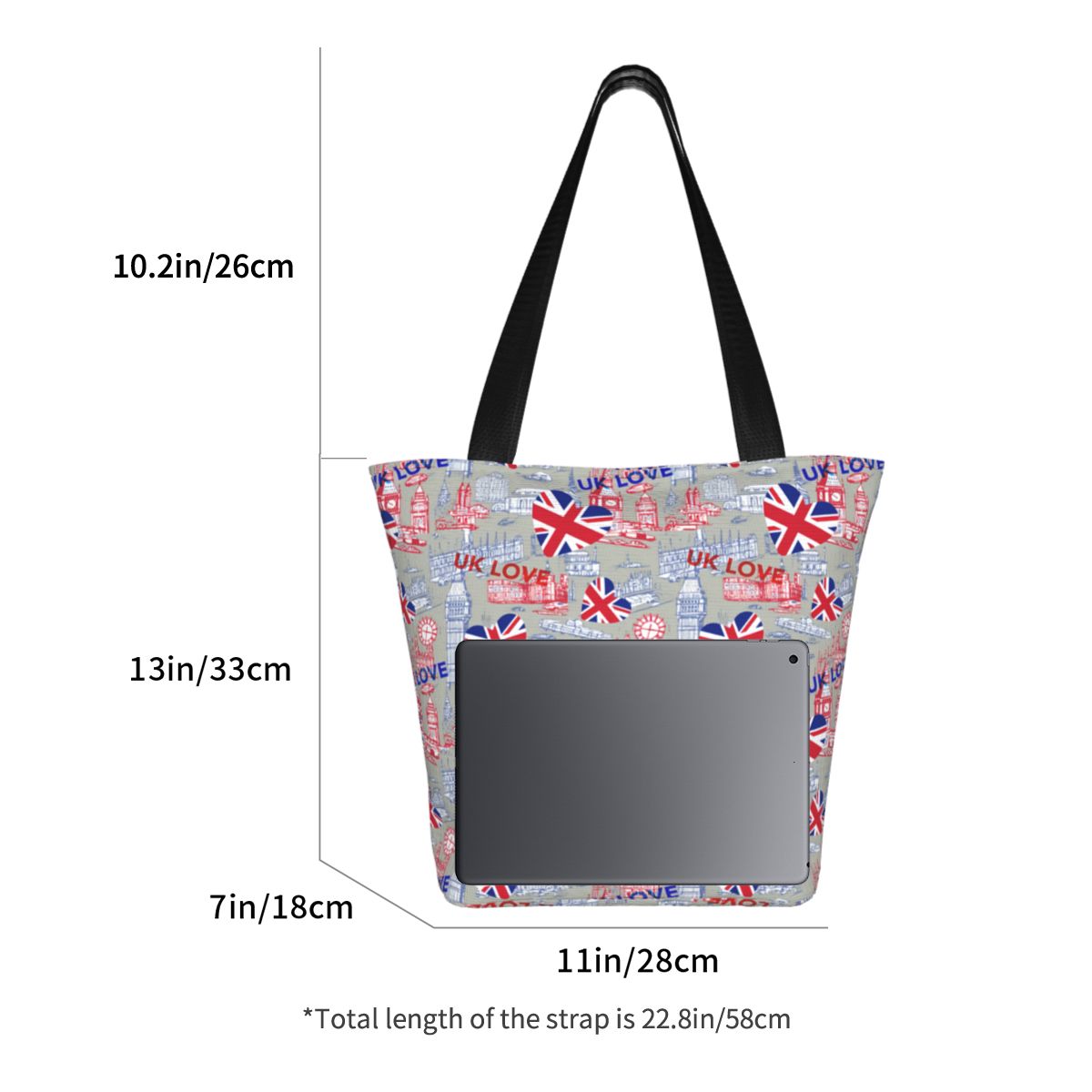 Torby na zakupy z własnym nadr – Women Bags Uk recenzja i cena