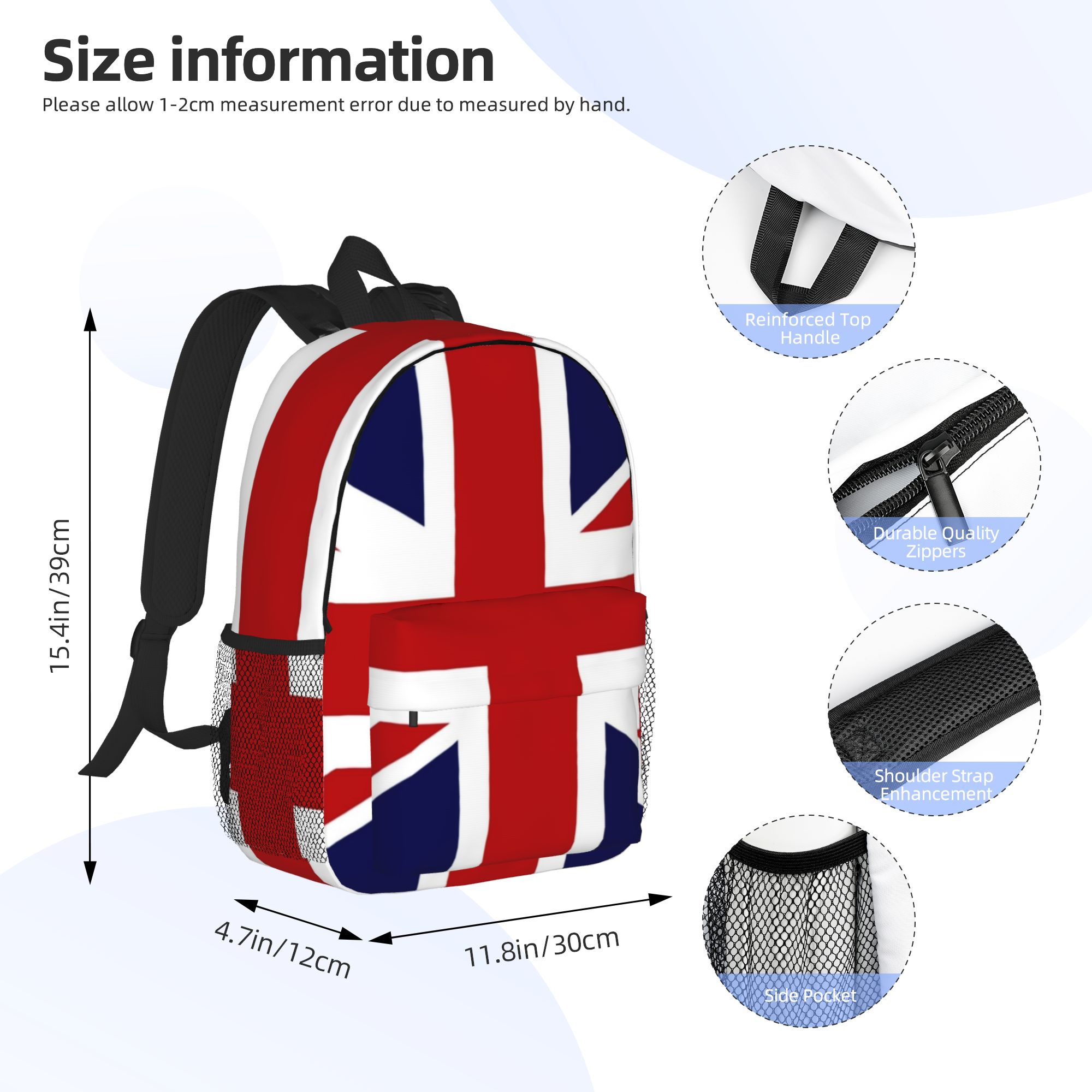 Plecak z flagą Union Jack (Wie – Women Bags Uk recenzja i cena