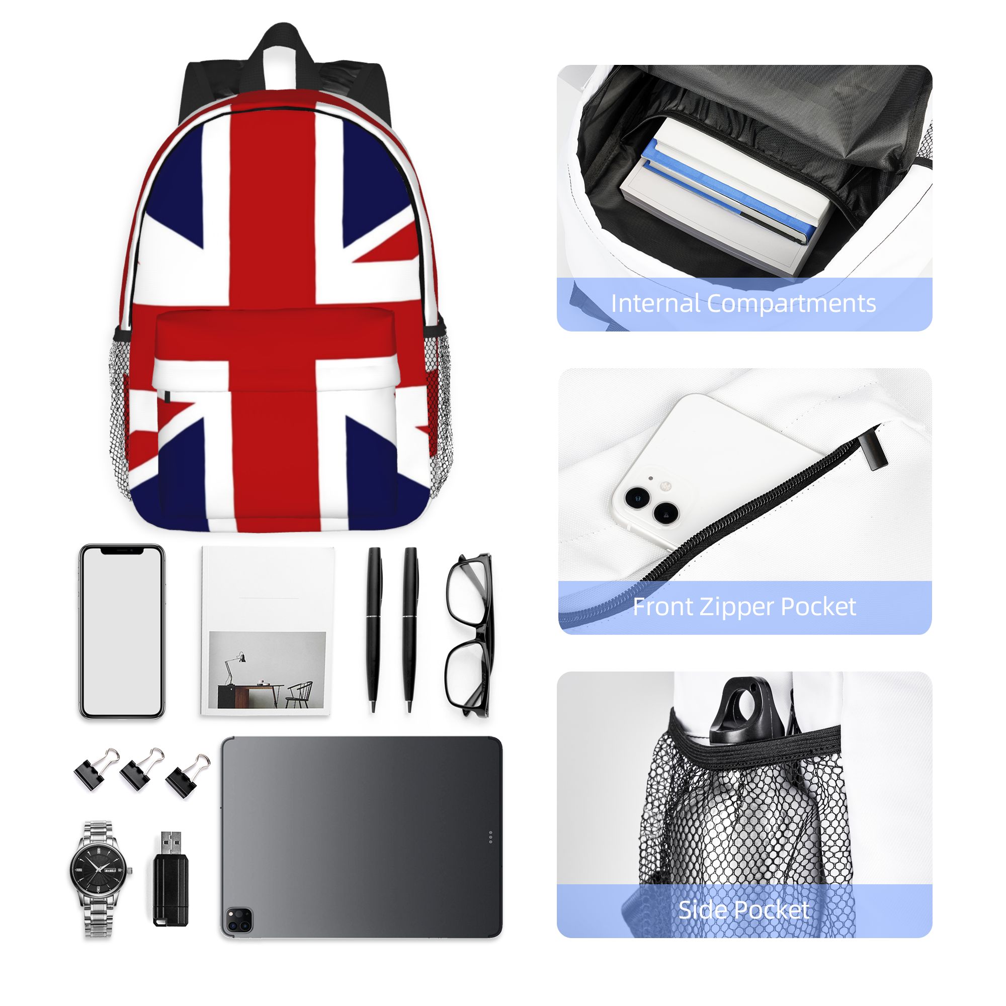 Plecak z flagą Union Jack (Wie – Women Bags Uk recenzja i cena