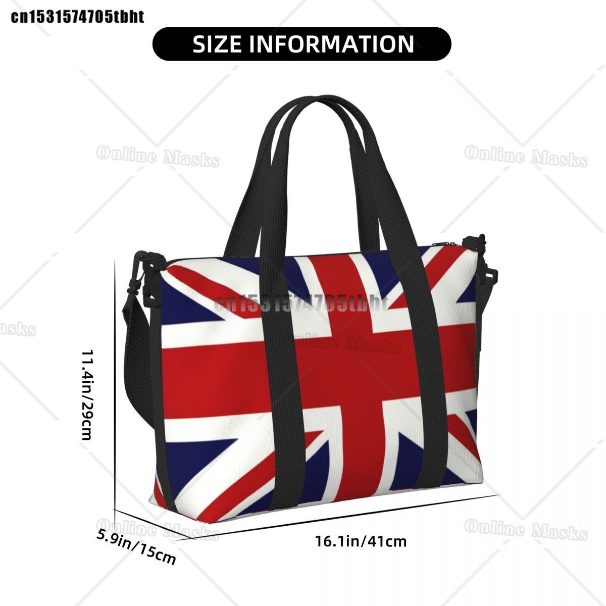 Torba z flagą Wielkiej Brytani – Women Bags Uk recenzja i cena