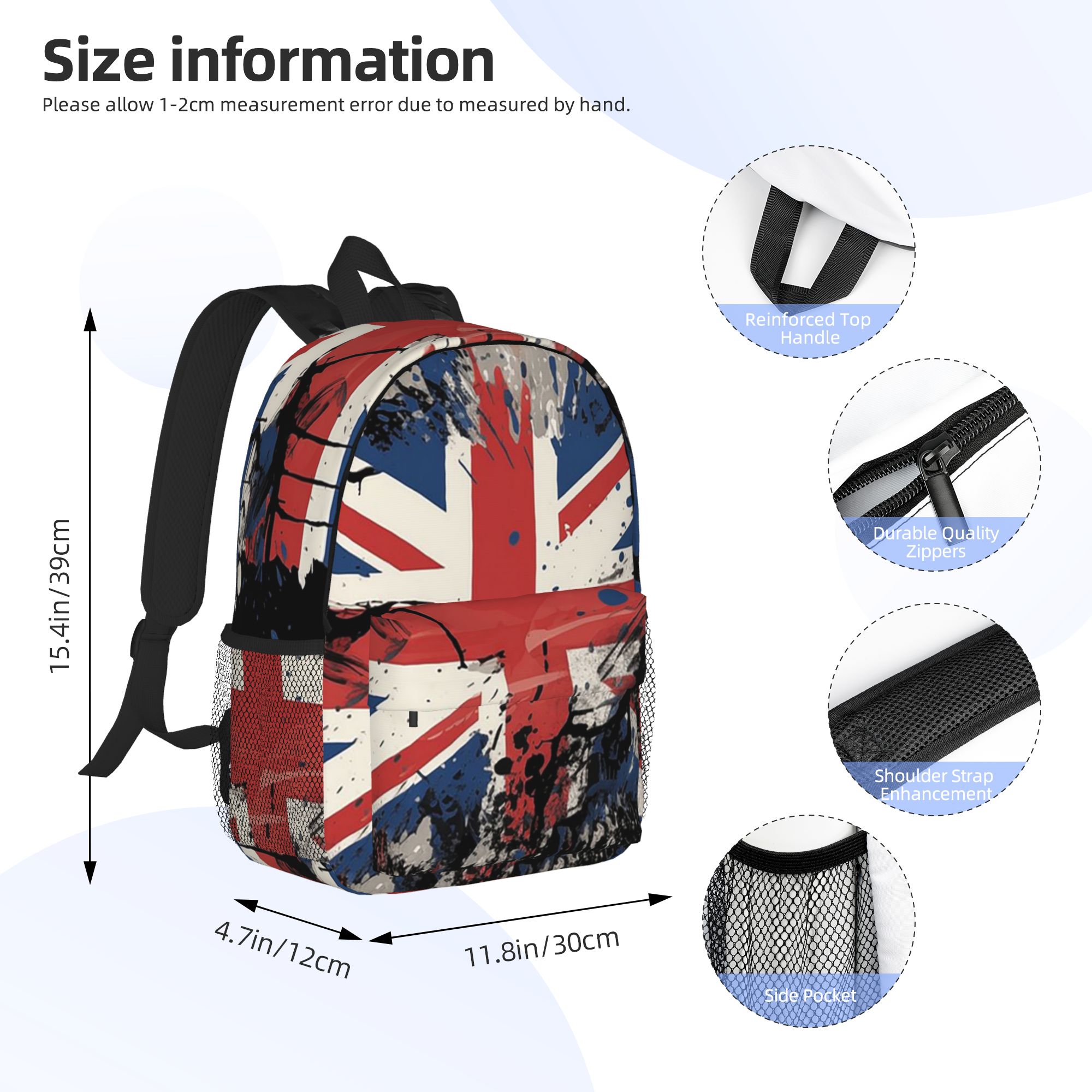 Plecak z flagą Union Jack, Wie – Women Bags Uk Sale recenzja i cena