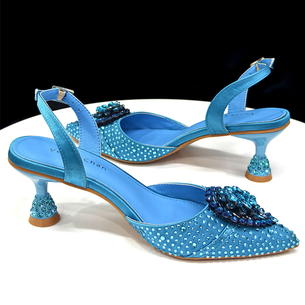Zestaw: Kryształowe szpilki z  – Women Bags And Shoes recenzja i cena