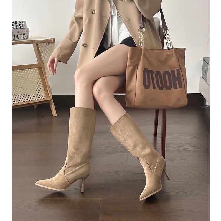 Botki damskie ze skóry zamszow – Women Bags Sale recenzja i cena