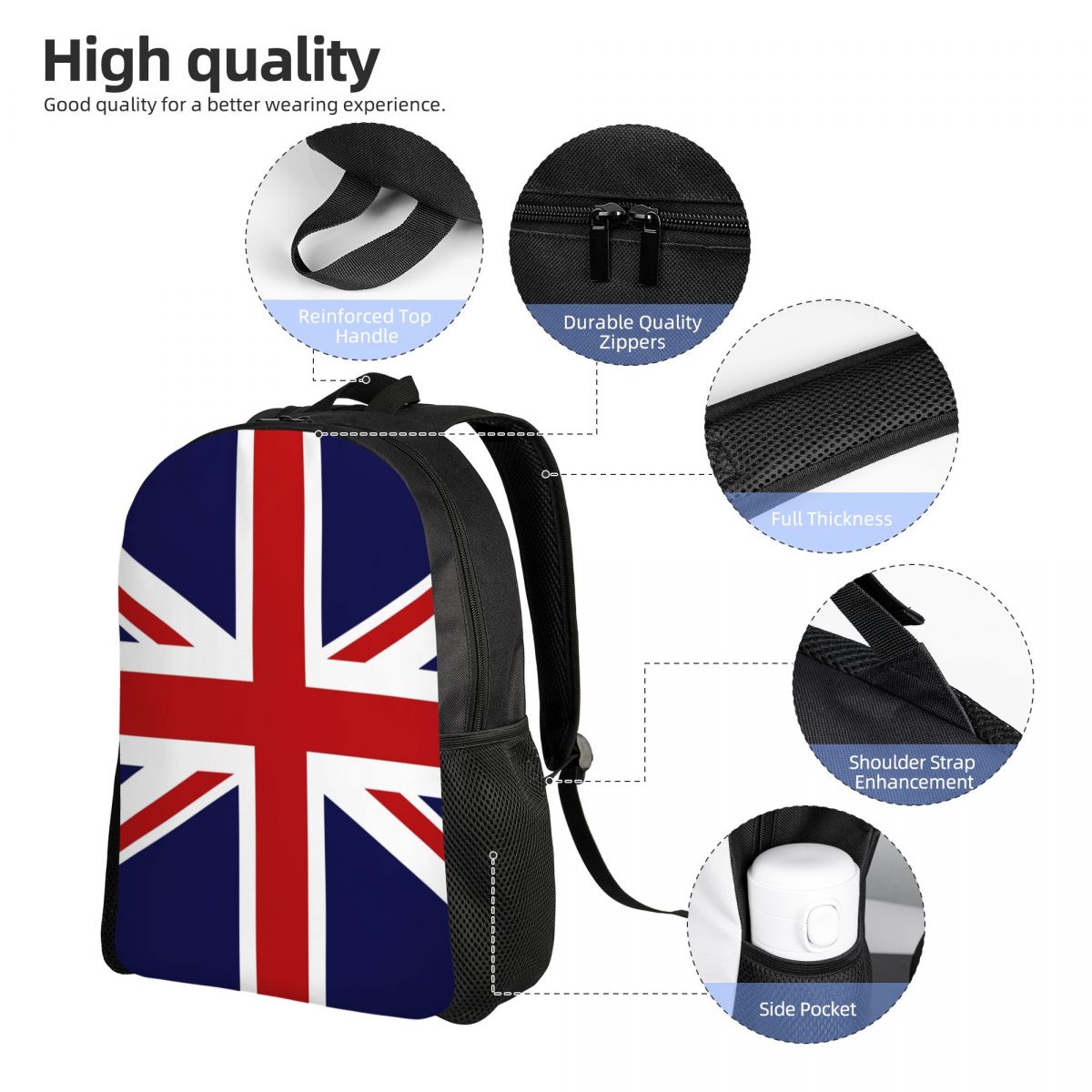 Plecak Union Jack Flaga Wielki – Women Bags Uk recenzja i cena